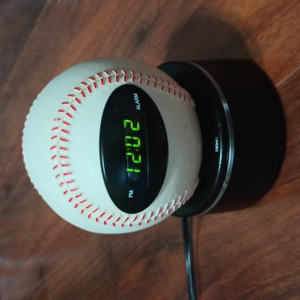 VTG Baseball Digital Clock Fantasma 10-506